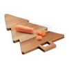 Acacia serving board Xmas tree wood