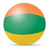 Inflatable beach ball Ø23,5cm Colourful | No Branding | not available | not available | not available