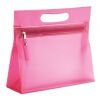 Transparent cosmetic pouch fuchsia | No Branding | not available | not available | not available
