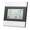 Weather station and clock matt silver | No Branding | not available | not available | not available