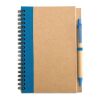 B6 recycled notebook set blue | No Branding | not available | not available | not available