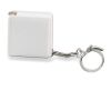 Key ring with flexible ruler 1m white | No Branding | not available | not available | not available