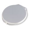 Make-up magnifying mirror matt silver | No Branding | not available | not available | not available