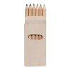 6 coloured pencils in box Colourful | No Branding | not available | not available | not available