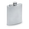 Slim hip flask 175 ml matt silver | No Branding | not available | not available | not available