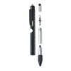 Spirit level pen with LED light black