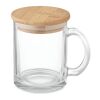 Recycled glass mug 300 ml transparent | No Branding | not available | not available