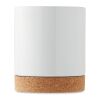 Ceramic cork mug white | No Branding | not available | not available
