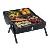 Portable barbecue with chimney black | No Branding | not available | not available