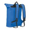 600Dpolyester rolltop backpack royal blue
