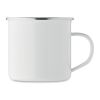Vintage enamel layered mug 500ml white | No Branding | not available | not available | not available