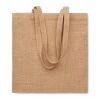 Jute long handled shopping bag beige | No Branding | not available | not available | not available