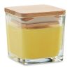 Squared fragranced candle 50gr yellow | No Branding | not available | not available | not available
