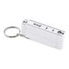 Carpenters ruler key ring 50cm white | No Branding | not available | not available