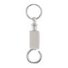 Pull apart split key ring matt silver | No Branding | not available | not available | not available