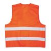 Knitted material waistcoat orange | No Branding | not available | not available | not available