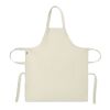 Organic cotton apron 240 gr/m² Off White | No Branding | not available | not available | not available