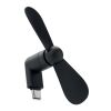 Portable USB-C fan black | No Branding | not available | not available
