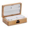 TWS earbuds in bamboo case wood | No Branding | not available | not available | not available