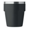 Double wall tumbler 250 ml black | No Branding | not available | not available | not available