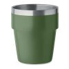 Double wall tumbler 250 ml Dark green