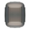 Lunch box 1500 ml transparent/grey | No Branding | not available | not available | not available