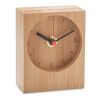 Bamboo table clock wood | No Branding | not available | not available | not available