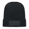 Unisex beanie RPET polyester black | No Branding | not available | not available | not available