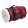 RPET sherpa fleece blanket red | No Branding | not available | not available | not available