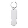 Key ring with trolley token silver | No Branding | not available | not available