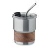 Single wall tumbler 260 ml matt silver | No Branding | not available | not available
