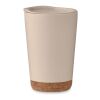Double wall tumbler 300 ml beige | No Branding | not available | not available