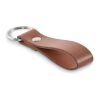 PU loop key ring brown | No Branding | not available | not available