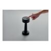 Rechargeable iron table lamp black | No Branding | not available | not available | not available