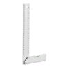 Aluminium level ruler 30 cm silver | No Branding | not available | not available