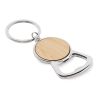 Recycled aluminium key ring wood | No Branding | not available | not available | not available