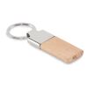 Key ring with rubber wood wood | No Branding | not available | not available