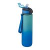 Sports water bottle RPET 1L royal blue | No Branding | not available | not available | not available