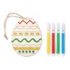 Wooden egg painting set wood | No Branding | not available | not available | not available