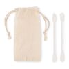 Reusable swabs set beige | No Branding | not available | not available | not available