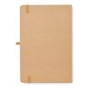 A5 notebook recycled paper set beige | No Branding | not available | not available