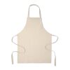 Recycled cotton apron beige | No Branding | not available | not available | not available