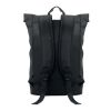 Laptop 15" roll top PU backpack black | No Branding | not available | not available