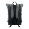 Laptop 15" roll top PU backpack grey | No Branding | not available | not available