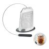 Tea infuser in stainless steel black | No Branding | not available | not available