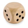 Schima wooden dice 3cm dia wood | No Branding | not available | not available