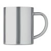 Recycled stainless steel mug matt silver | No Branding | not available | not available | not available