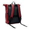 Rolltop laptop rucksack 600D Burgundy | No Branding | not available | not available | not available