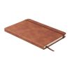 A5 smokey PU notebook brown | No Branding | not available | not available | not available