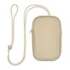 RPET cross body travel pouch beige | No Branding | not available | not available | not available
